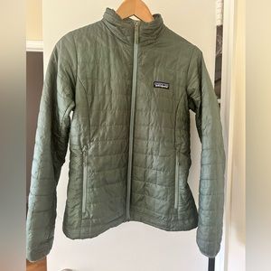 Patagonia Nano Puff Jacket Small Green